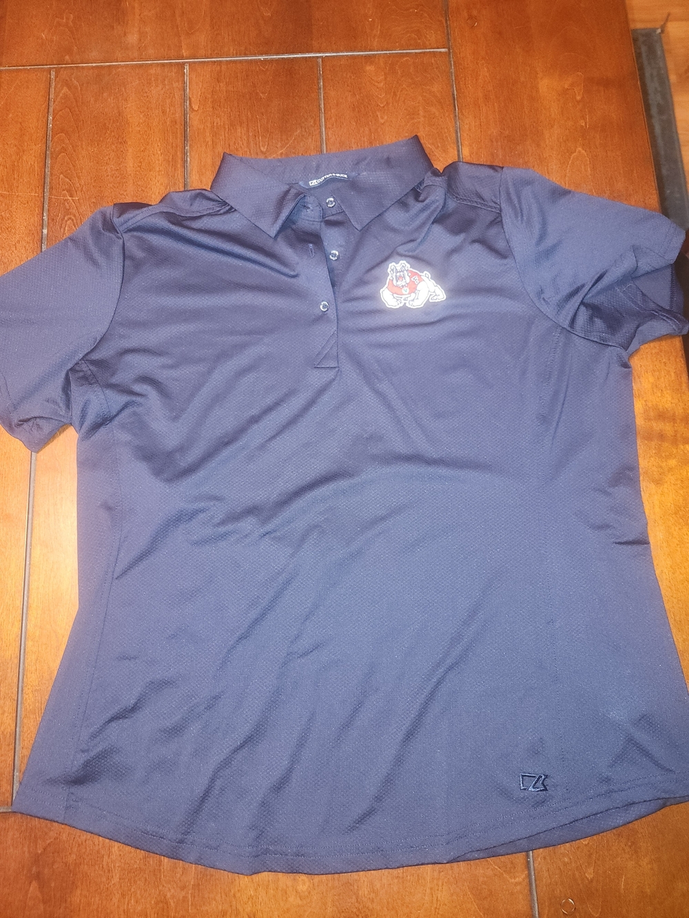 FRESNO STATE Women's Navy Performance Polo